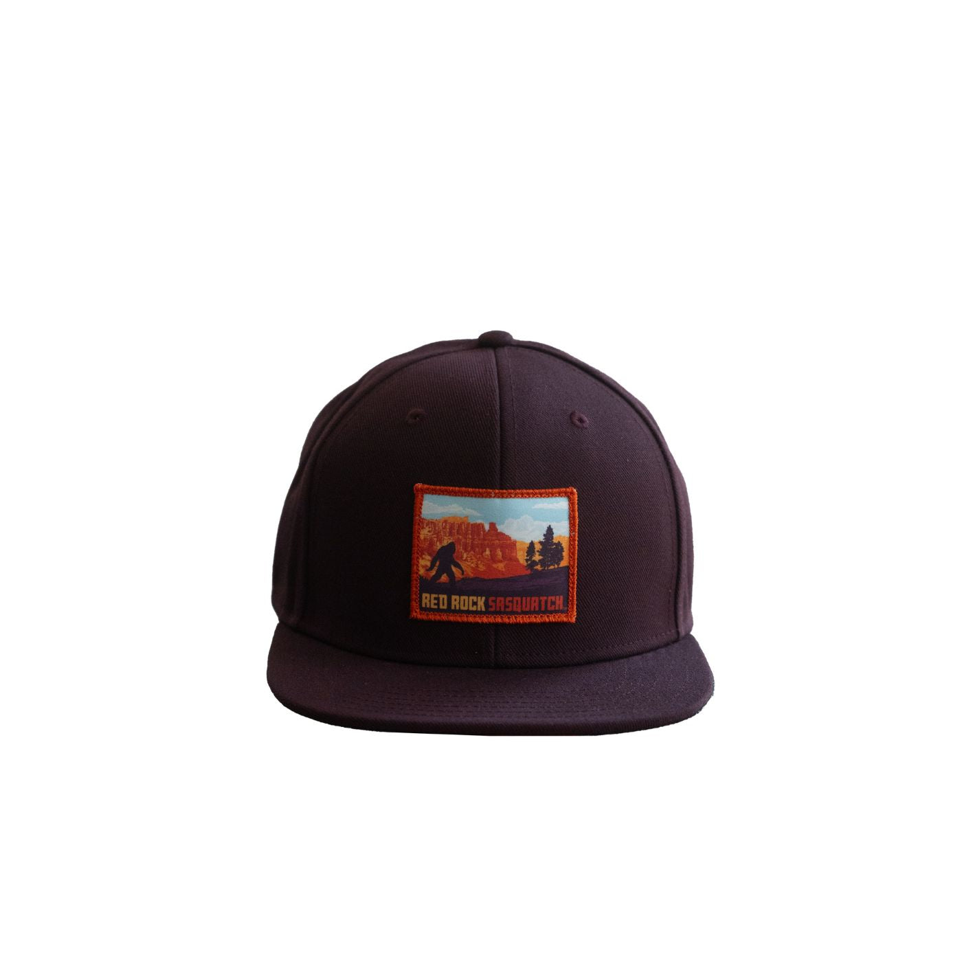 Bryce Canyon Flat Brim/Snap back - Dark Wine (Outdoor Cap)