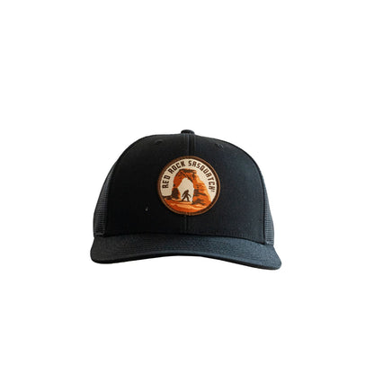 Delicate Arch Trucker Hat - Black (Richardson)